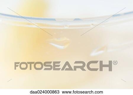 Stock Image - Rim of glass, extreme close-up. Fotosearch