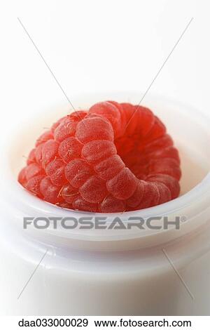 Ripe raspberry in small jar View Large Photo Image Stock Photo - Ripe raspberry in small jar. Fotosearch