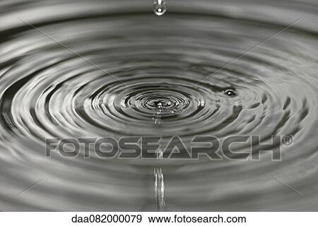 Stock Photo - Rippled surface of water, close-up. Fotosearch
