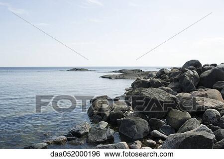 Rocky coast View Large Photo Image Stock Photograph - Rocky coast. Fotosearch