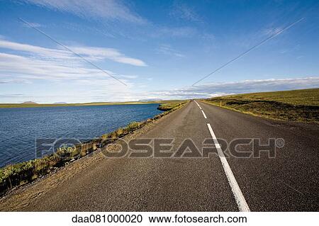Route 1 around Lake Myvatn, Iceland View Large Photo Image Stock Image - Route 1 around Lake Myvatn, Iceland. Fotosearch