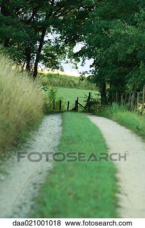 Rural road View Large Photo Image Stock Photo - Rural road. Fotosearch