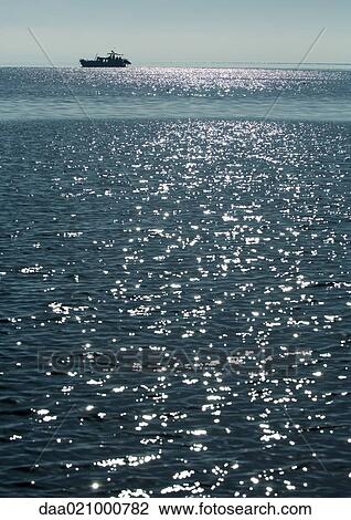 Seascape with boat View Large Photo Image Stock Image - Seascape with boat. Fotosearch