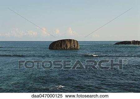 Seascape with rock formations View Large Photo Image Stock Photography - Seascape with rock formations. Fotosearch