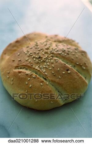 Sesame bread View Large Photo Image Stock Photo - Sesame bread. Fotosearch