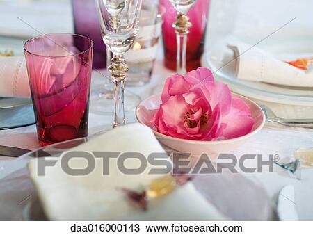 Set table View Large Photo Image Stock Image - Set table. Fotosearch