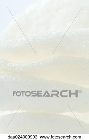 Stock Image - Shrimp chips, extreme close-up. Fotosearch