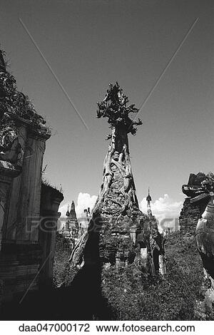 Shwe Indein Temple complex near Inle Lake, Shan state, Myanmar (Burma) View Large Photo Image Stock Image - Shwe Indein Temple complex near Inle Lake, Shan state, Myanmar (Burma). Fotosearch