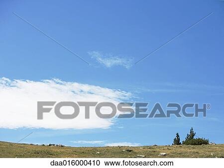 Stock Image - Sky and landscape. Fotosearch