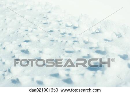 Stock Image - Snow, close-up. Fotosearch