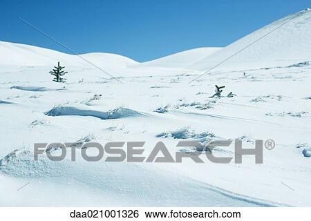 Snow covered mountain landscape View Large Photo Image Stock Photograph - Snow covered mountain landscape. Fotosearch