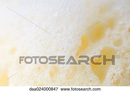 Stock Photo - Spongy surface, extreme close-up. Fotosearch