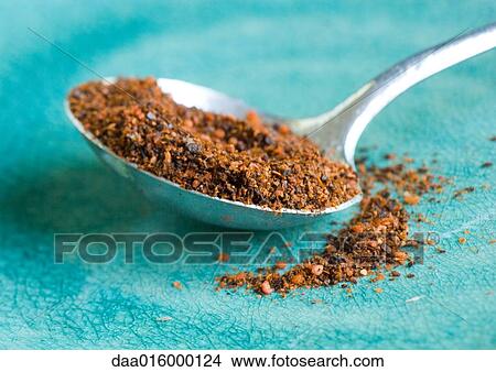 Spoonful of szechuan pepper View Large Photo Image Picture - Spoonful of szechuan pepper. Fotosearch