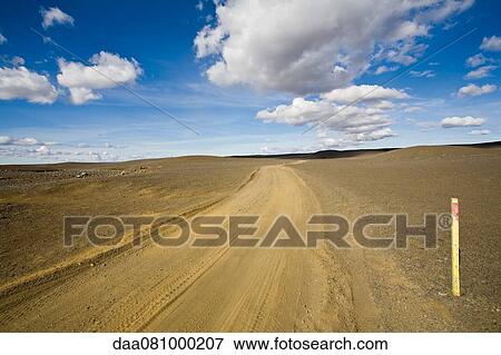 Sprengisandur route, Iceland View Large Photo Image Stock Photo - Sprengisandur route, Iceland. Fotosearch