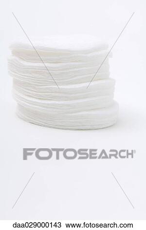 Stacked cotton cosmetic pads, close-up View Large Photo Image Stock Image - Stacked cotton cosmetic pads, close-up. Fotosearch