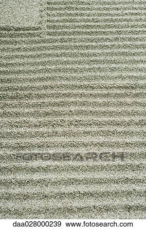 Striated patterns in gravel, close-up View Large Photo Image Stock Photo - Striated patterns in gravel, close-up. Fotosearch