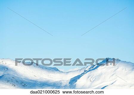 Stock Photography - Switzerland, snow-covered mountains. Fotosearch