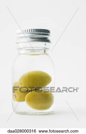 Three olives in small jar View Large Photo Image Stock Photograph - Three olives in small jar. Fotosearch
