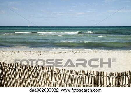 Tranquil beach scene View Large Photo Image Stock Image - Tranquil beach scene. Fotosearch