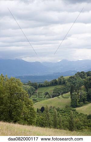 Stock Photo - Tranquil countryside. Fotosearch