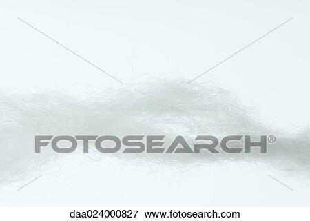 Stock Photo - Twisted cotton, extreme close-up. Fotosearch