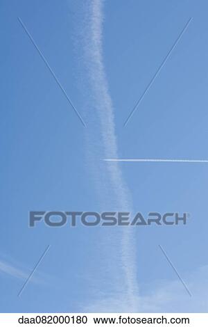 Vapor trails View Large Photo Image Stock Image - Vapor trails. Fotosearch