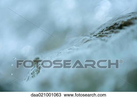 Stock Image - Water, extreme close-up. Fotosearch