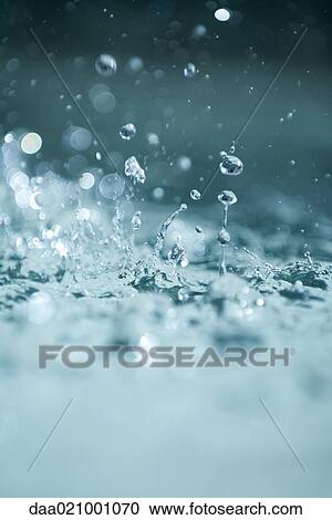 Water splashing, extreme close-up View Large Photo Image Stock Image - Water splashing, extreme close-up. Fotosearch