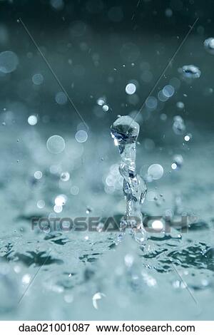 Water splashing, extreme close-up View Large Photo Image Stock Photo - Water splashing, extreme close-up. Fotosearch