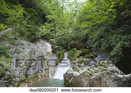 Waterfall View Large Photo Image Stock Image - Waterfall. Fotosearch