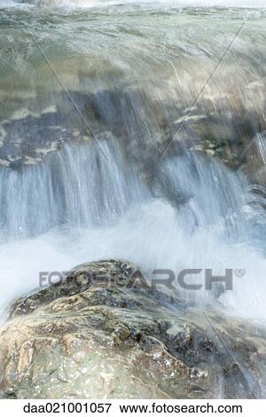 Stock Photo - White water. Fotosearch