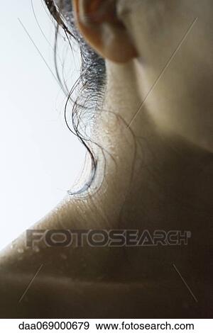 Woman's neck, cropped View Large Photo Image Stock Photo - Woman's neck, cropped. Fotosearch