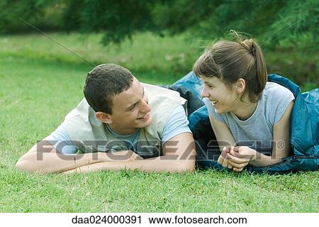 Young campers in sleeping bags View Large Photo Image Stock Image - Young campers in sleeping bags. Fotosearch