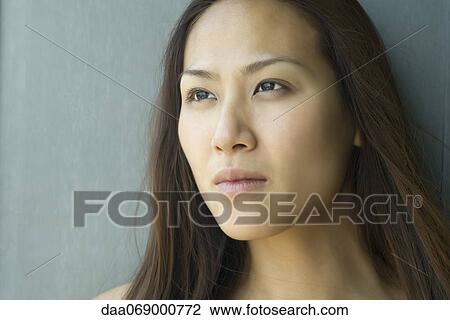 Young woman, portrait View Large Photo Image Stock Image - Young woman, portrait. Fotosearch