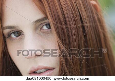 Young woman, portrait View Large Photo Image Stock Image - Young woman, portrait. Fotosearch
