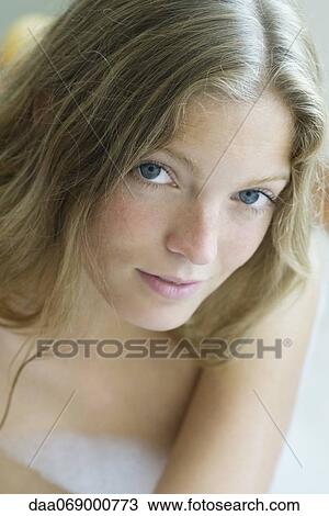 Young woman relaxing in bubble bath, portrait View Large Photo Image Stock Image - Young woman relaxing in bubble bath, portrait. Fotosearch
