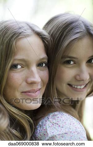 Young women, portrait View Large Photo Image Stock Photo - Young women, portrait. Fotosearch