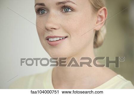 Stock Image - Businesswoman, portrait. Fotosearch