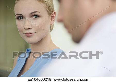 Stock Photo - Businesswoman, portrait. Fotosearch