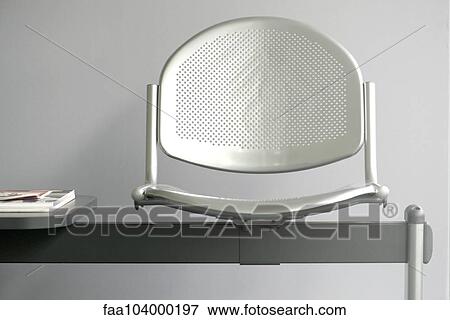 Stock Photo - Empty waiting room chair. Fotosearch