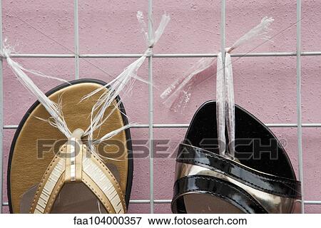 Flipflops for sale, cropped View Large Photo Image Stock Photo - Flipflops for sale, cropped. Fotosearch