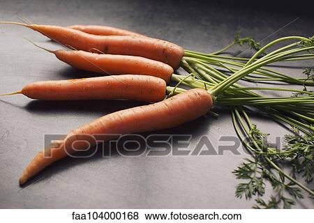 Stock Photo - Fresh carrots. Fotosearch