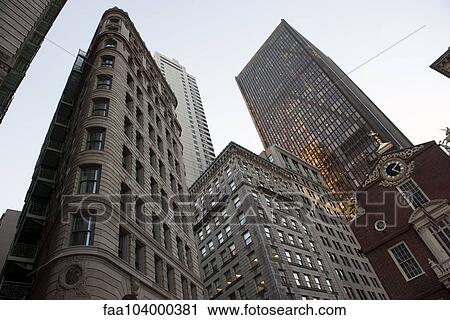 Historic buildings and modern skyscrapers in Boston, Massachuesetts, USA View Large Photo Image Stock Image - Historic buildings and modern skyscrapers in Boston, Massachuesetts, USA. Fotosearch