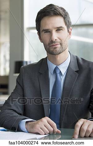 Picture - Lawyer, portrait. Fotosearch