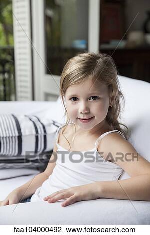Little girl, portrait View Large Photo Image Stock Image - Little girl, portrait. Fotosearch