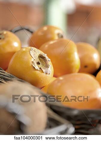 Persimmons View Large Photo Image Stock Image - Persimmons. Fotosearch