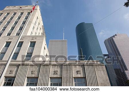 Tall skyscrapers in Houston, Texas, USA View Large Photo Image Picture - Tall skyscrapers in Houston, Texas, USA. Fotosearch