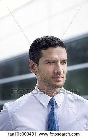 Stock Image - Businessman, portrait. Fotosearch