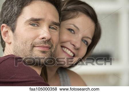 Couple in love, portrait View Large Photo Image Stock Photo - Couple in love, portrait. Fotosearch