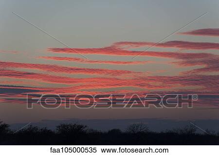 Stock Photography - Dramatic sunset. Fotosearch